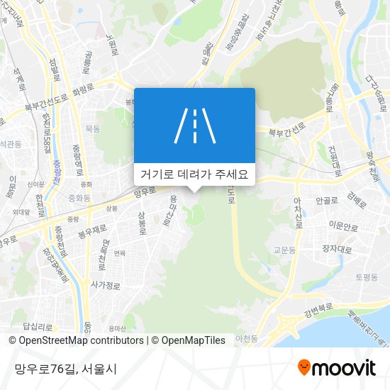 망우로76길 지도