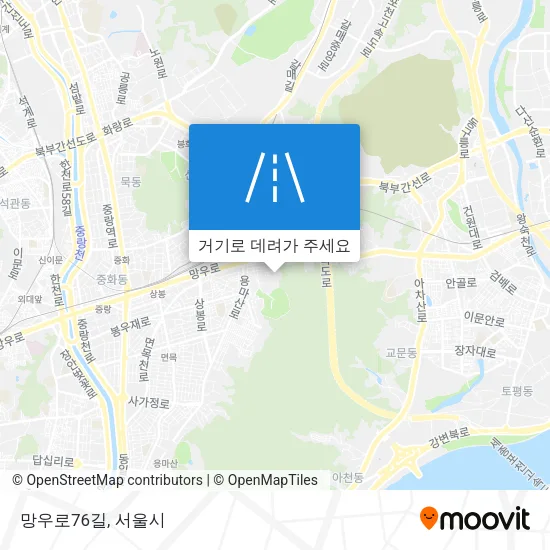 망우로76길 지도