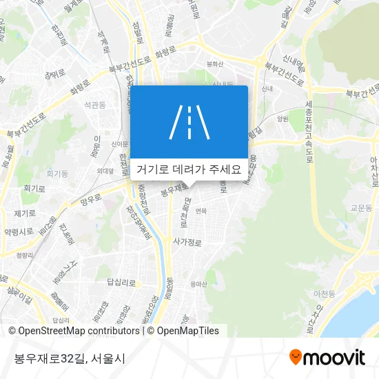 봉우재로32길 지도