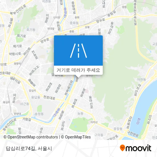 답십리로74길 지도