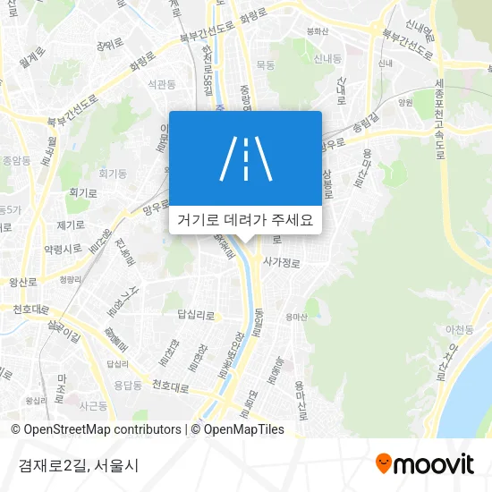 겸재로2길 지도