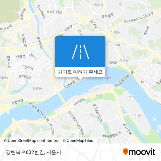 강변북로632번길 지도