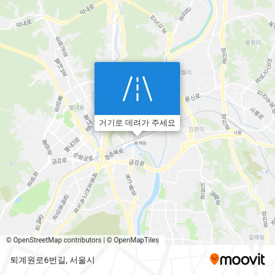퇴계원로6번길 지도