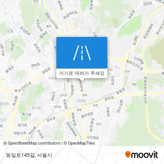 동일로145길 지도