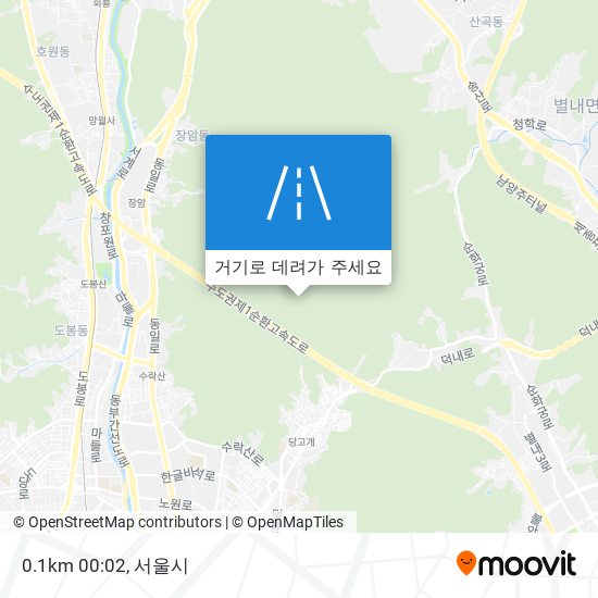 0.1km 00:02 지도