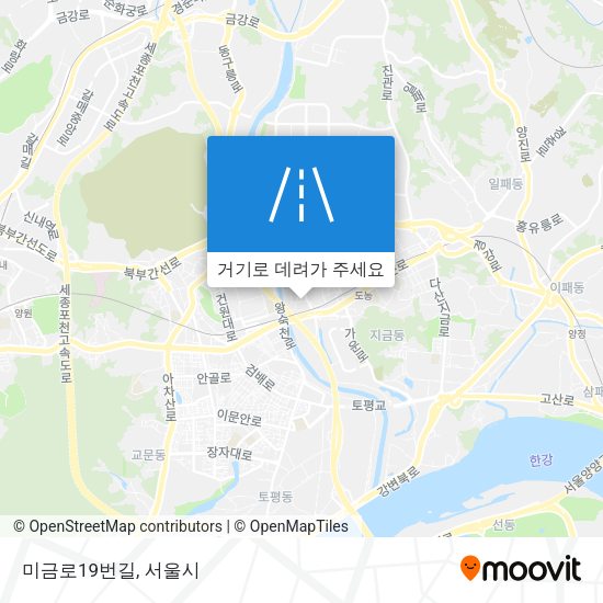 미금로19번길 지도