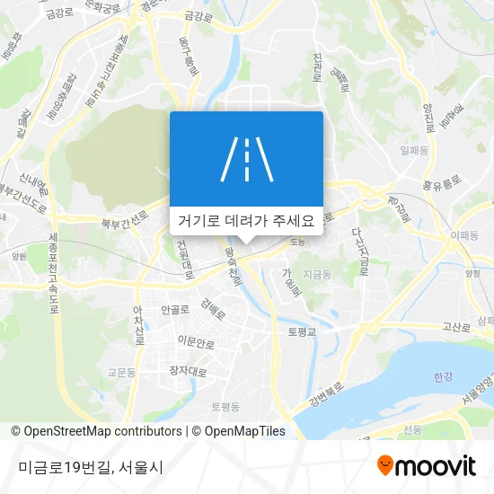 미금로19번길 지도