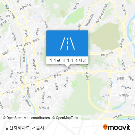 능산지하차도 지도