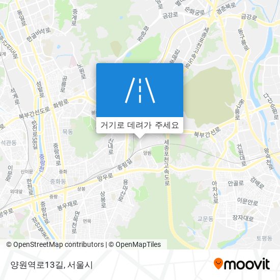 양원역로13길 지도