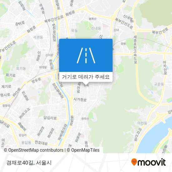 겸재로40길 지도