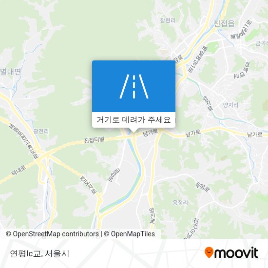 연평Ic교 지도