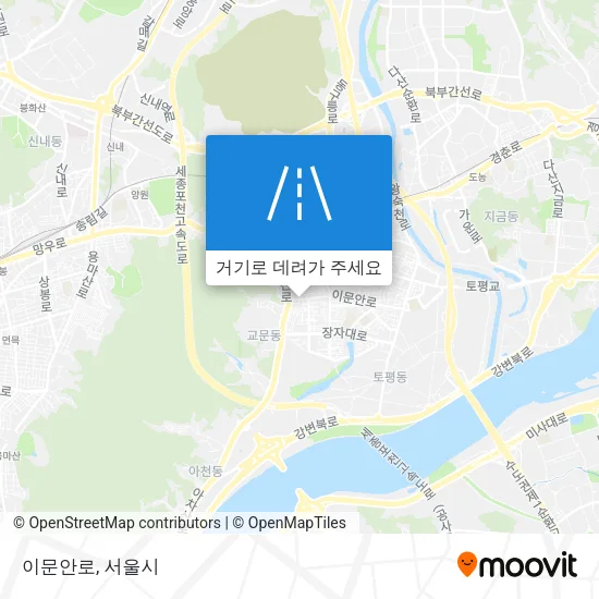 이문안로 지도