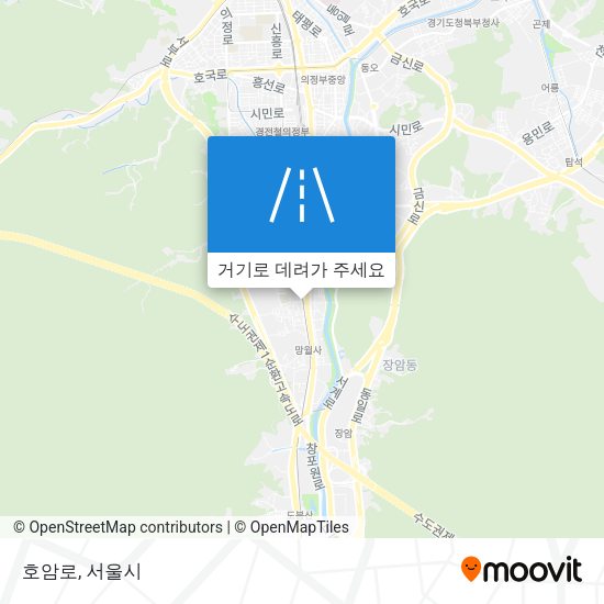 호암로 지도