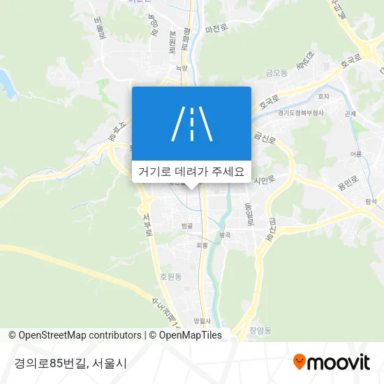 경의로85번길 지도