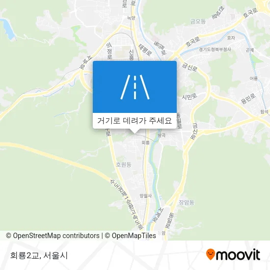 회룡2교 지도