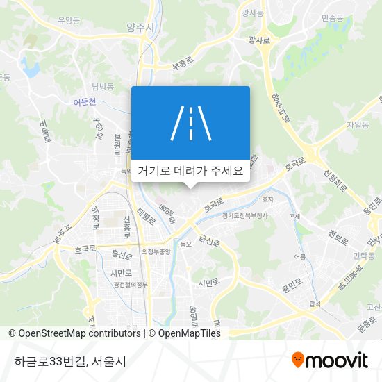 하금로33번길 지도