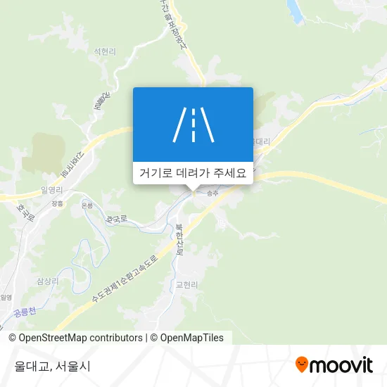 울대교 지도