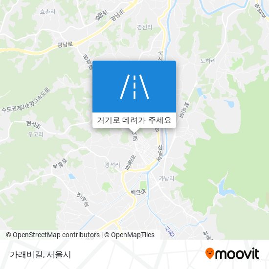 가래비길 지도