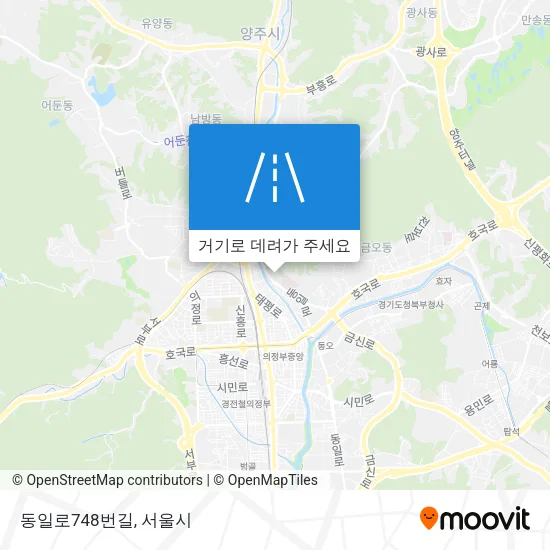 동일로748번길 지도