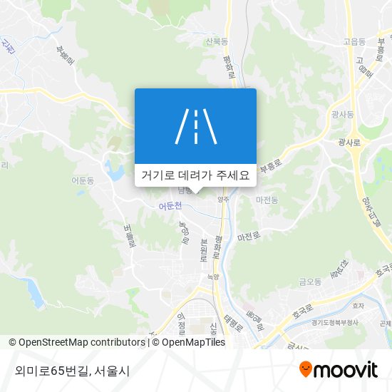 외미로65번길 지도