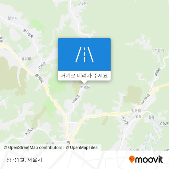 상곡1교 지도