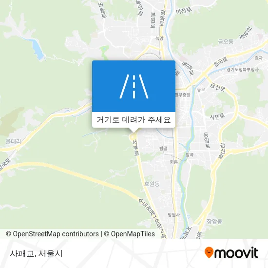 사패교 지도