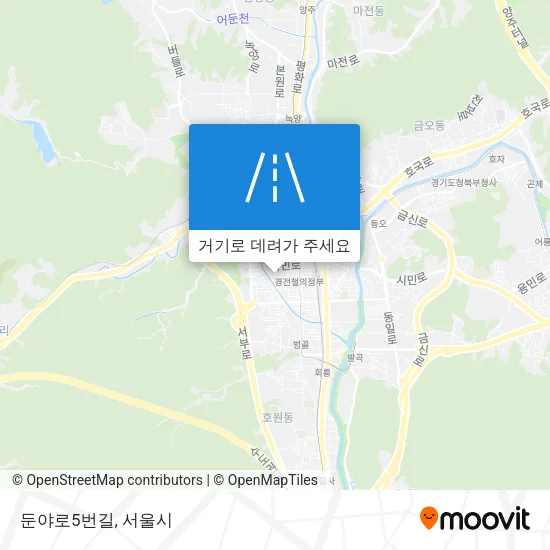 둔야로5번길 지도