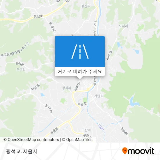 광석교 지도