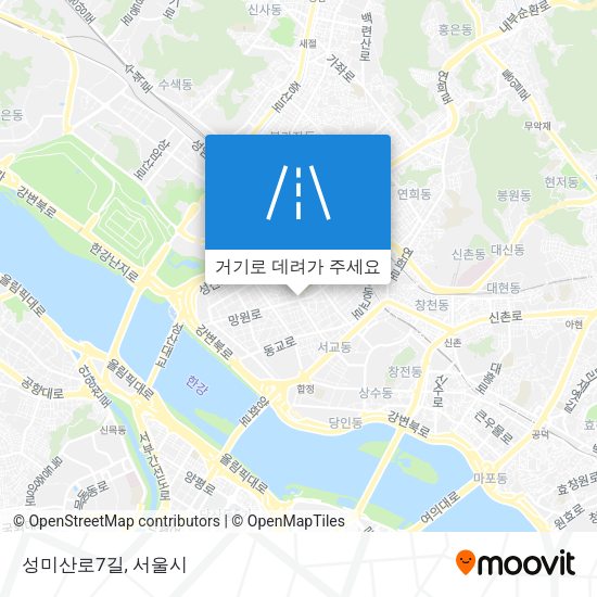 성미산로7길 지도