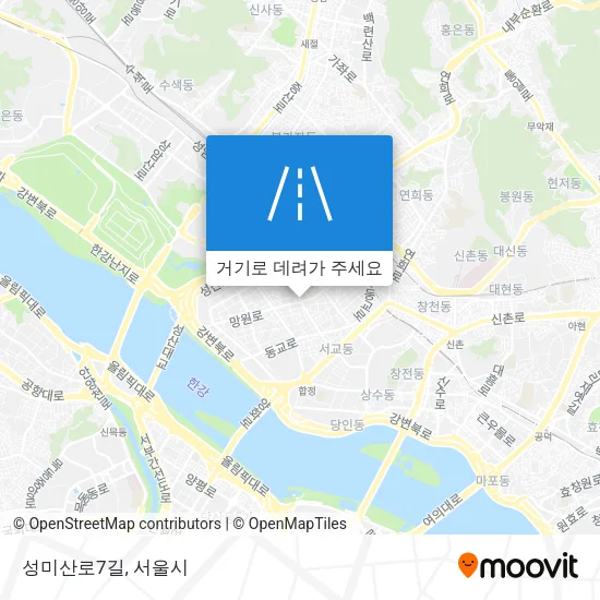성미산로7길 지도