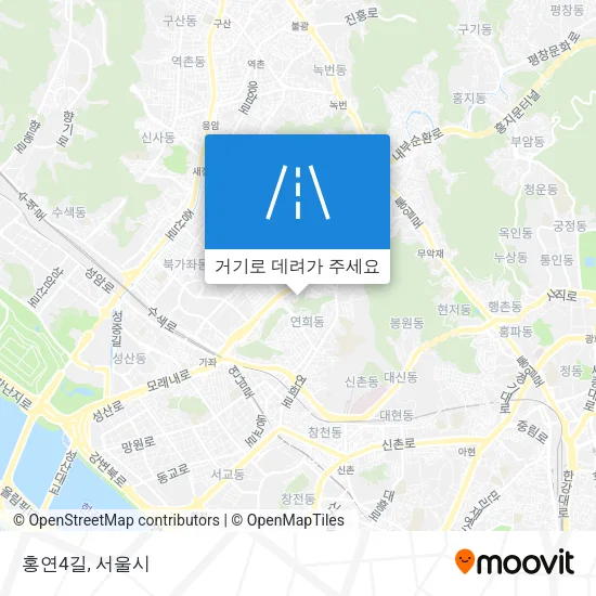 홍연4길 지도