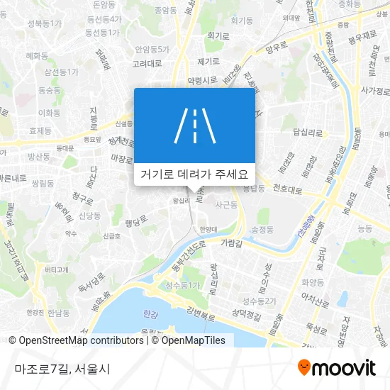 마조로7길 지도