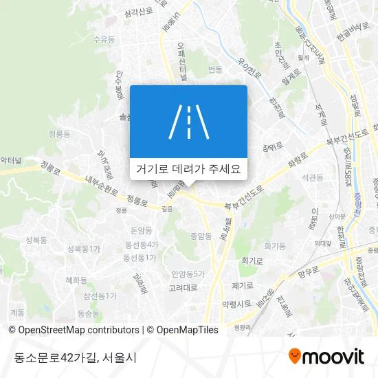 동소문로42가길 지도