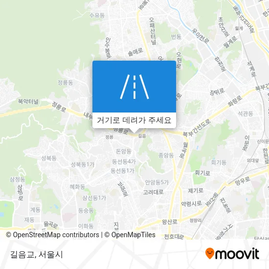 길음교 지도