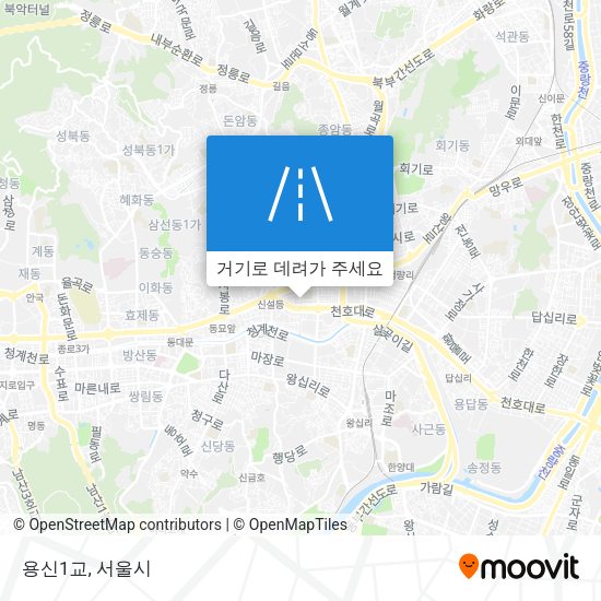 용신1교 지도