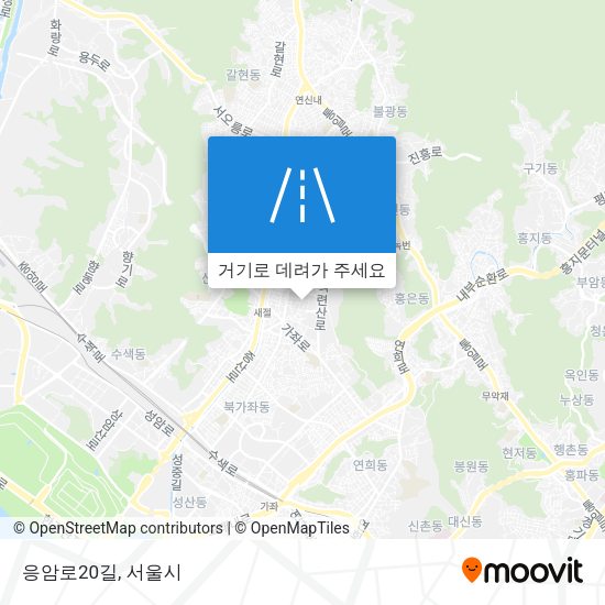 응암로20길 지도