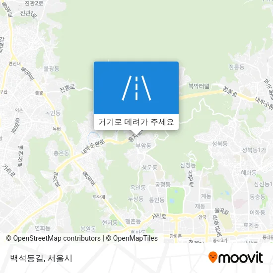 백석동길 지도