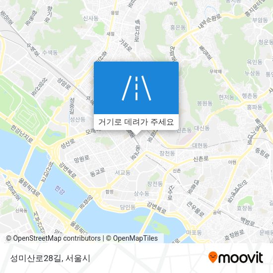 성미산로28길 지도