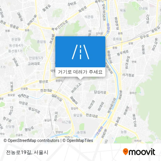 전농로19길 지도