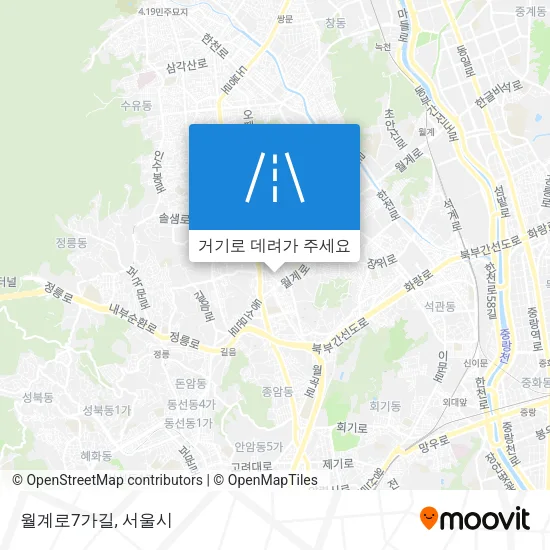 월계로7가길 지도