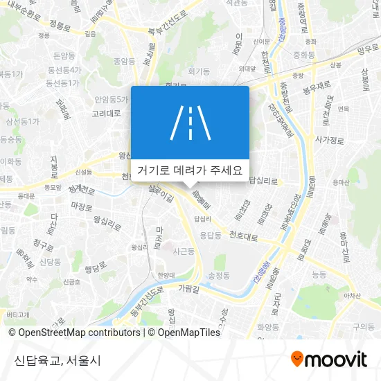 신답육교 지도