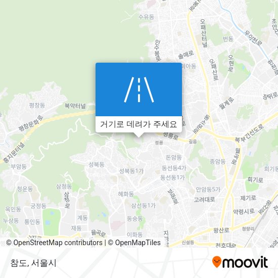 참도 지도