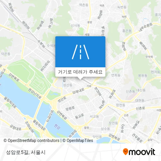 성암로5길 지도