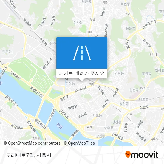 모래내로7길 지도