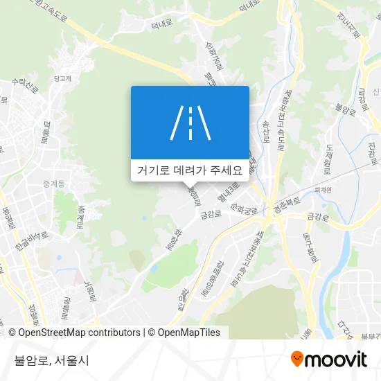 불암로 지도