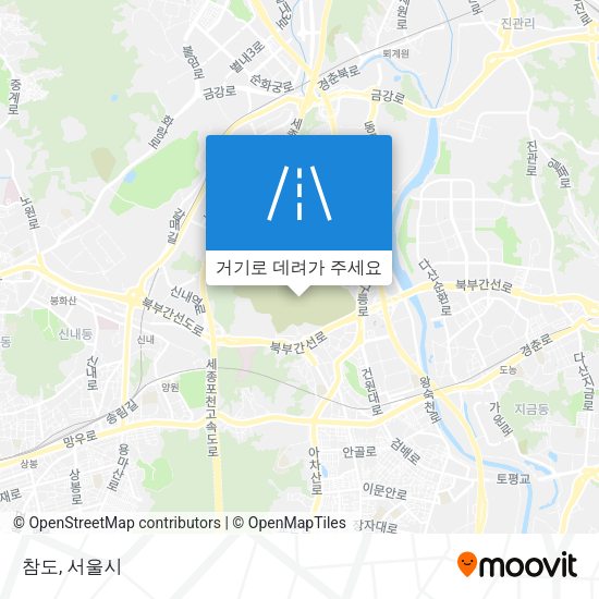 참도 지도