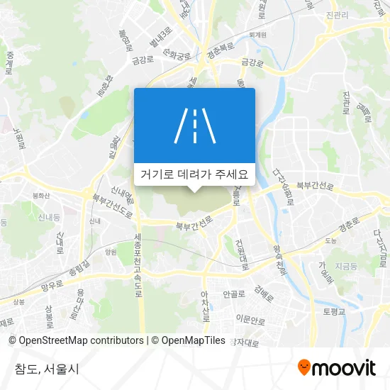 참도 지도