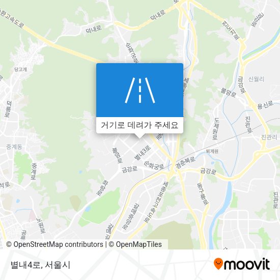 별내4로 지도
