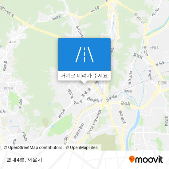 별내4로 지도