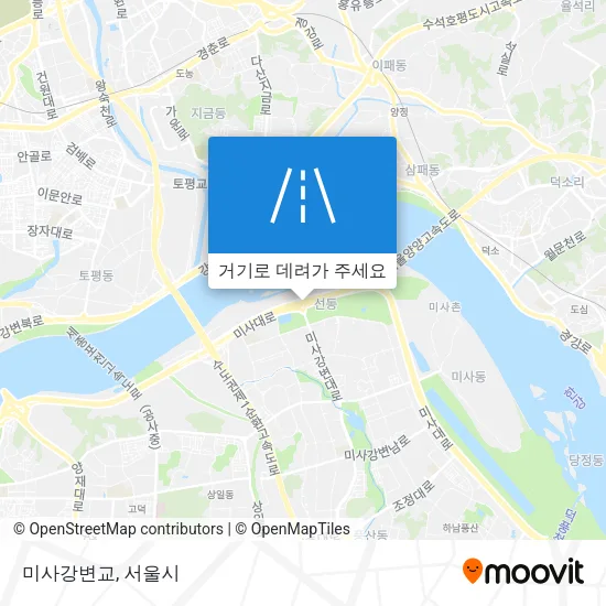 미사강변교 지도